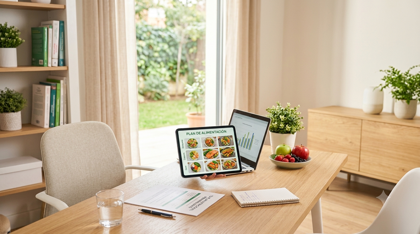 Primera consulta virtual con plan alimentario